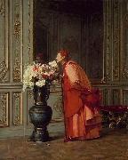 Jehan Georges Vibert, An Embarrassment of Choices, or A Difficult Choice